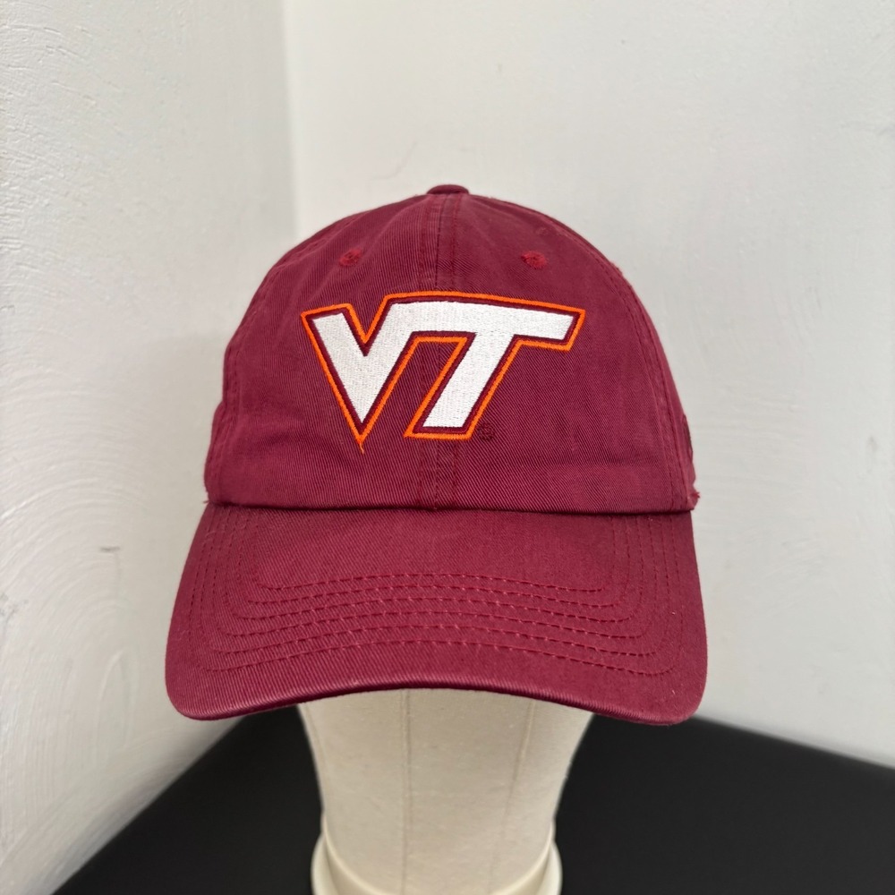Virginia Tech Hokies Top Of The World Strapback VT Hat Cap NCAA Maroon Football